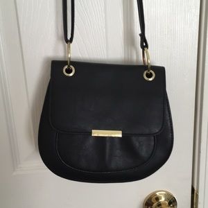 Black over shoulder purse
